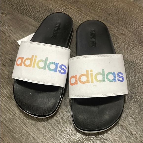 adidas Other - Adidas Multicolor Logo Slides